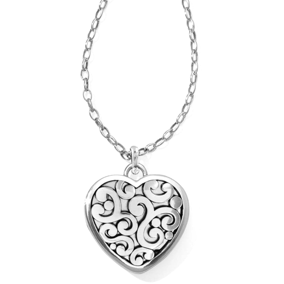 Brighton Jewelry - NWTS! Brighton "CONTEMPO HEART" Convertible Locket & Pendant Necklace!  Great 🎁